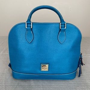 Dooney & Bourke Saffiano Leather Zip Zip Satchel